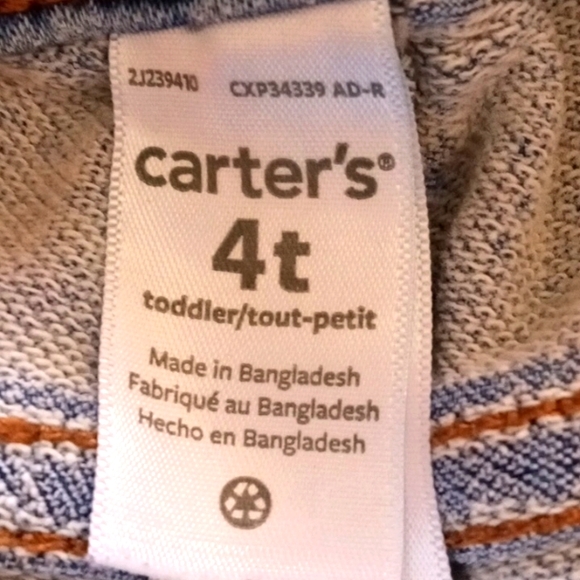 Carter's/Girls/Blue Skinny Jeans/Size:4T - Picture 6 of 16